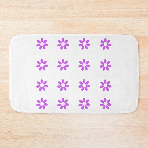Item preview, Purple daisies little flowers - set of 16 designed and sold by EmeraldeaArt.