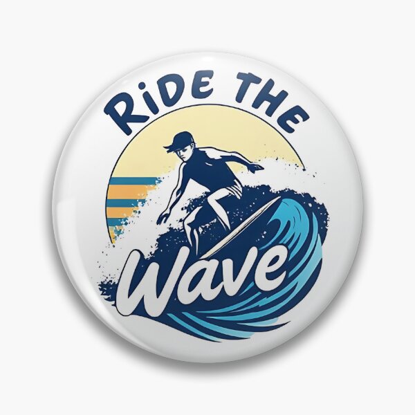 Item preview, Ride the Wave: Epic Surfing Adventure Art for Ocean Lovers designed and sold by Evolved Ape.
