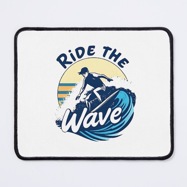 Item preview, Ride the Wave: Epic Surfing Adventure Art for Ocean Lovers designed and sold by Evolved Ape.