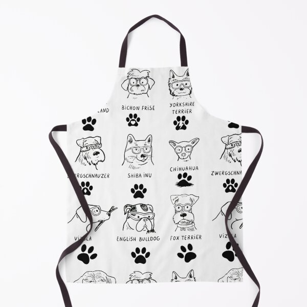 Item preview, Cute Glasses Dog Adorable Cartoon Pup for Dog Art Lovers designed and sold by KindInk.