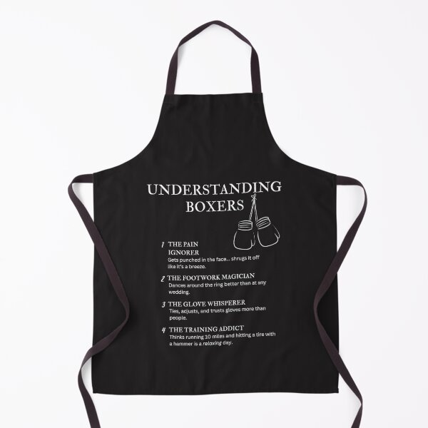 Item preview, Understanding Boxer – Funny Fighter Life Humor – Black designed and sold by PsyFlow35.