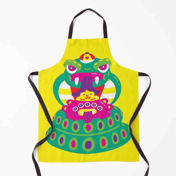 Item preview, The green snake with lucky demon designed and sold by Ken Hamala.