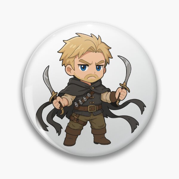 Item preview, Kelsier chibi - Mistborn designed and sold by FantasyLands.