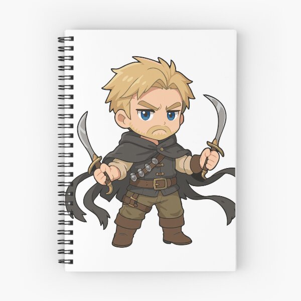 Item preview, Kelsier chibi - Mistborn designed and sold by FantasyLands.