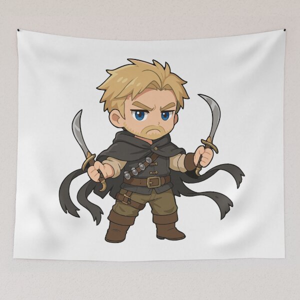 Item preview, Kelsier chibi - Mistborn designed and sold by FantasyLands.