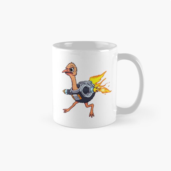Item preview, Jetpack Ostrich – Speed Mode Activated  designed and sold by Babayaa.