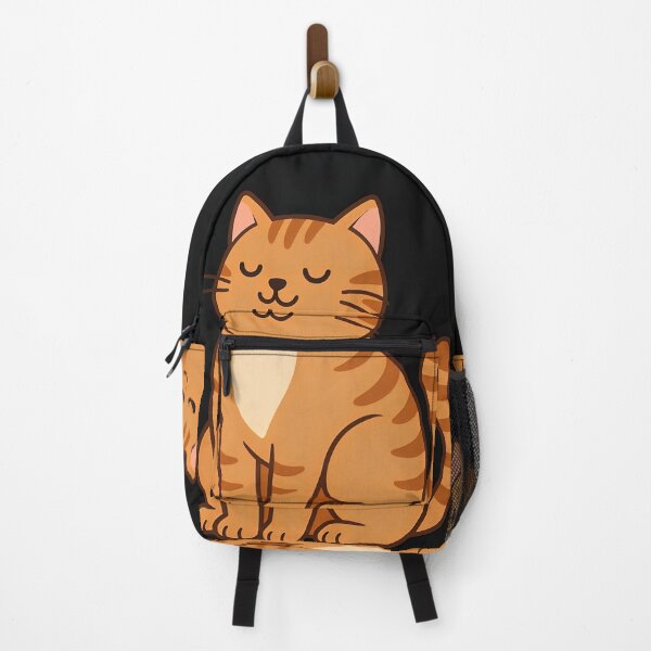 Artikelvorschau, Niedliche orange getigerte Katze minimalistische Illustration entworfen und verkauft von Amr Siam.