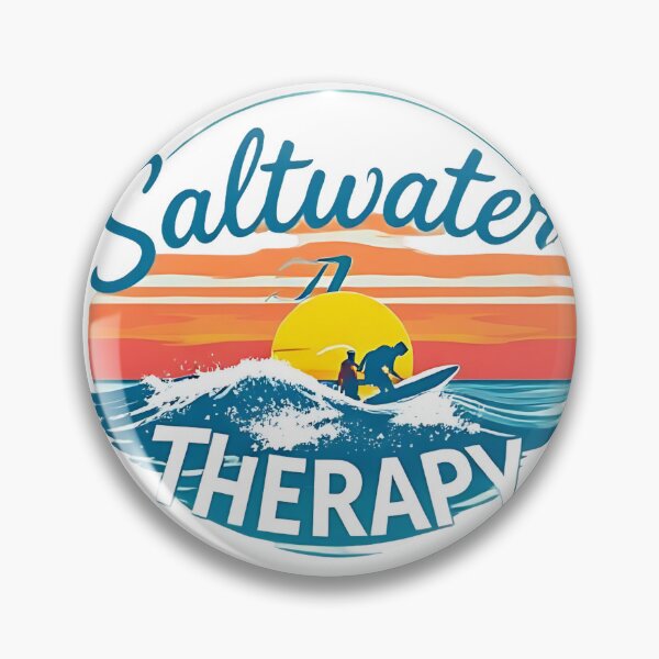 Item preview, Saltwater Therapy Surfing at Sunset Design designed and sold by Evolved Ape.