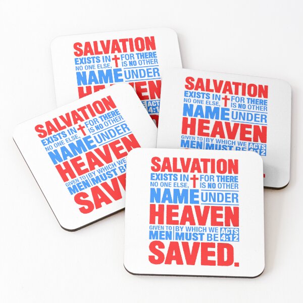 Item preview, Acts 4:12 Salvation designed and sold by plushism.