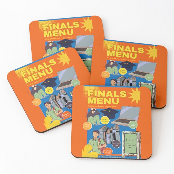 Item preview, Finals Menu – A Taste of Student Life designed and sold by AnanasTassie.
