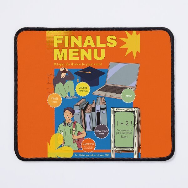 Item preview, Finals Menu – A Taste of Student Life designed and sold by AnanasTassie.