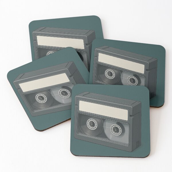 Item preview, Minimalist 1980s Retro Video Cassette designed and sold by AleTot.