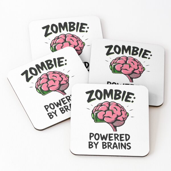 Item preview, Zombie Powered by Brains Design designed and sold by Evolved Ape.
