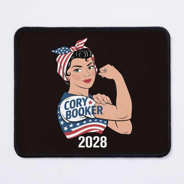 Item preview, Cory Booker Senator Messy Bun American Flag designed and sold by MAKOPOKOShop.
