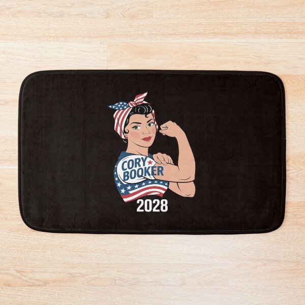 Item preview, Cory Booker Senator Messy Bun American Flag designed and sold by MAKOPOKOShop.