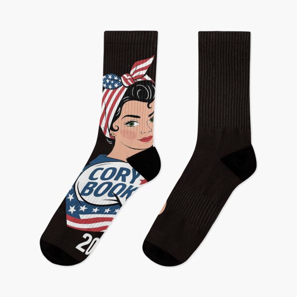 Item preview, Cory Booker Senator Messy Bun American Flag designed and sold by MAKOPOKOShop.