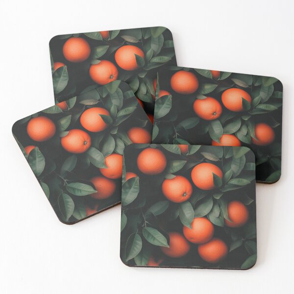 Item preview, Fresh Orange Grove Photography – Vibrant Citrus Nature Art designed and sold by Retrocranio.