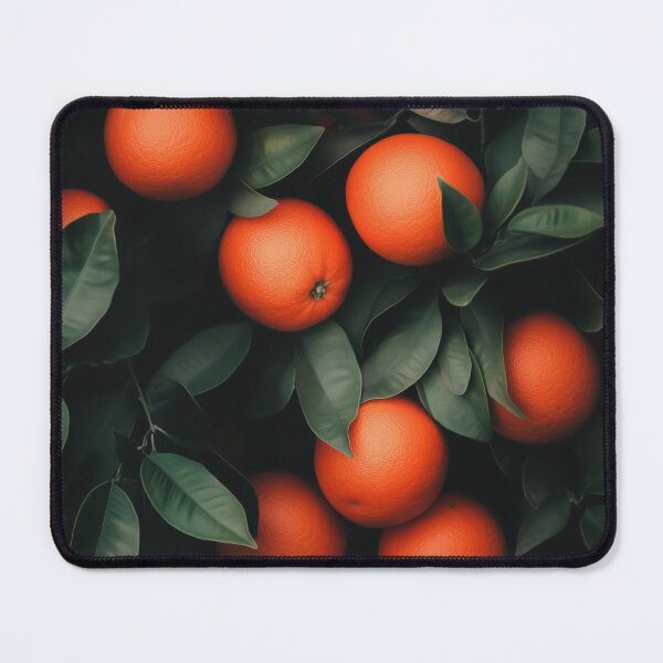 Item preview, Fresh Orange Grove Photography – Vibrant Citrus Nature Art designed and sold by Retrocranio.