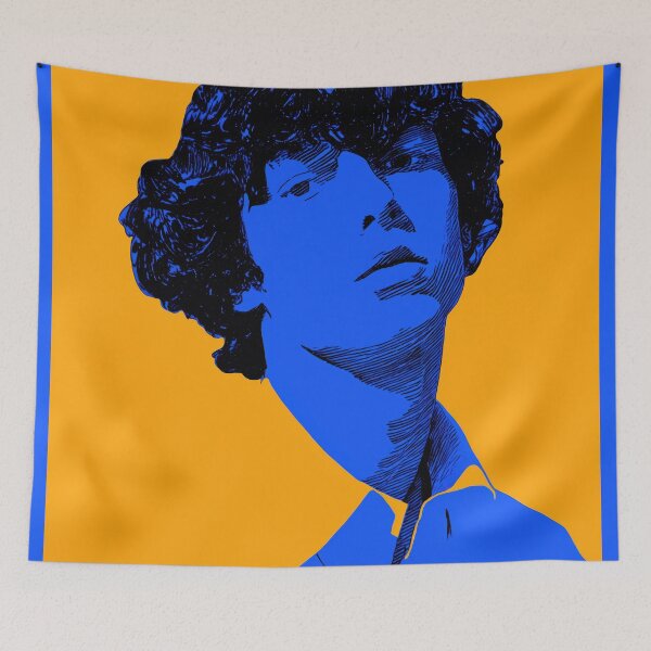 Item preview, Nel Blu Dipinto di Blu – Pop Art Tribute Portrait designed and sold by Retrocranio.
