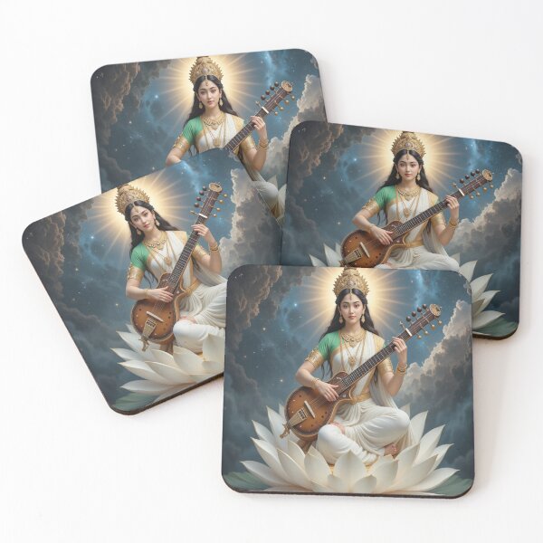 Item preview, Saraswathi Goddess of wisdom  designed and sold by ROCKSTARARUN.