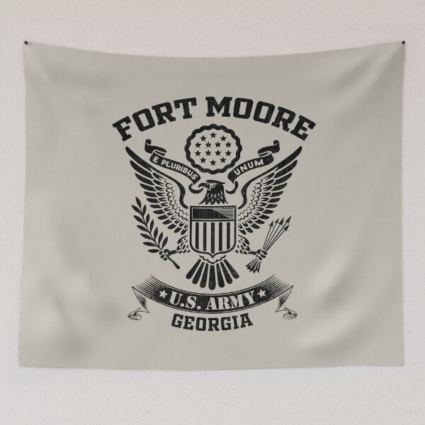 Item preview, Fort Moore Georgia US Army Base Tribute designed and sold by RayWeberr.