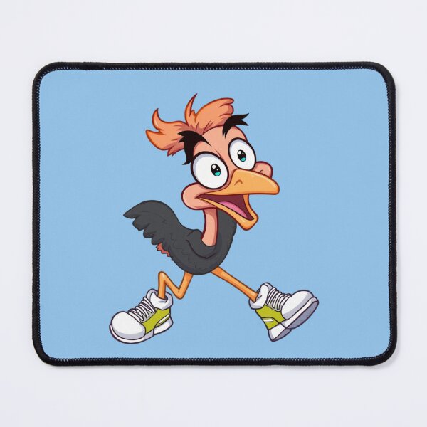 Item preview, Cute Teen Ostrich Sticker – Adorable and Cool Vibes designed and sold by Babayaa.
