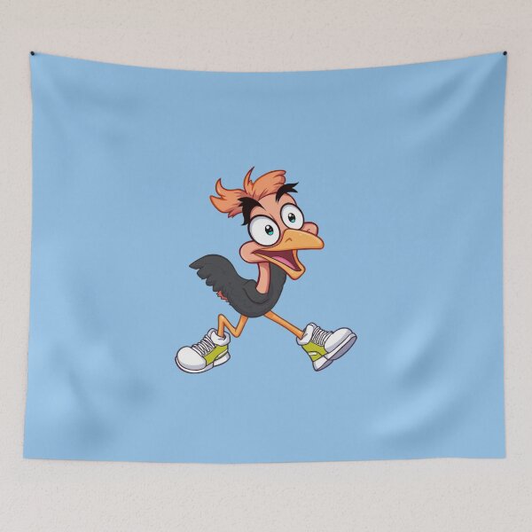 Item preview, Cute Teen Ostrich Sticker – Adorable and Cool Vibes designed and sold by Babayaa.