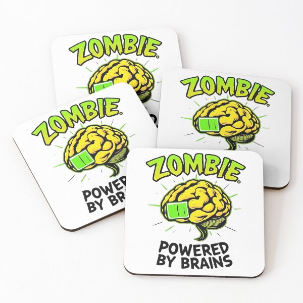 Item preview, Zombie Powered by Brains Design designed and sold by Evolved Ape.