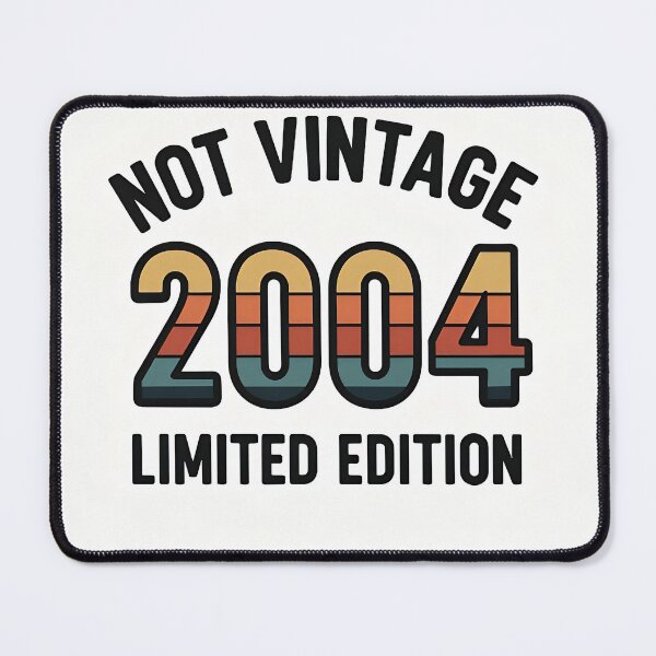 Item preview, Retro 2004 Limited Edition Iconic Year Design designed and sold by Amr Siam.