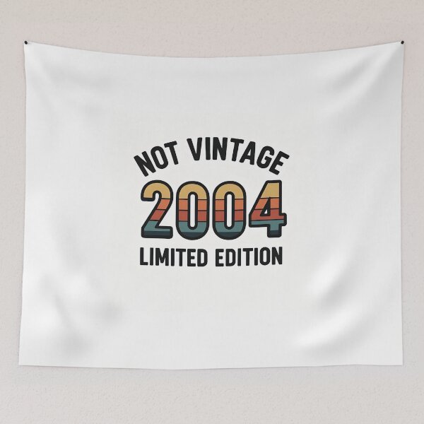 Item preview, Retro 2004 Limited Edition Iconic Year Design designed and sold by Amr Siam.
