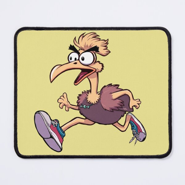Item preview, Running Ostrich Sticker – Speed and Fun! designed and sold by Babayaa.