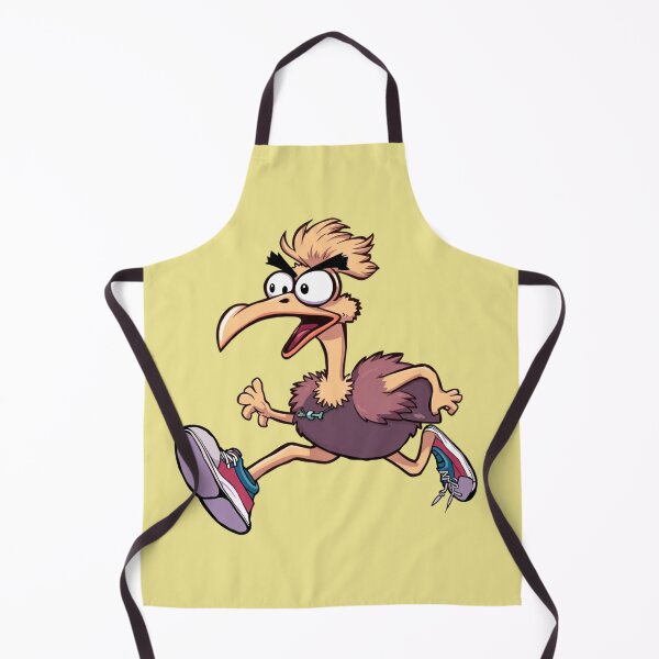 Item preview, Running Ostrich Sticker – Speed and Fun! designed and sold by Babayaa.