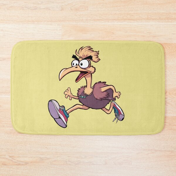 Item preview, Running Ostrich Sticker – Speed and Fun! designed and sold by Babayaa.