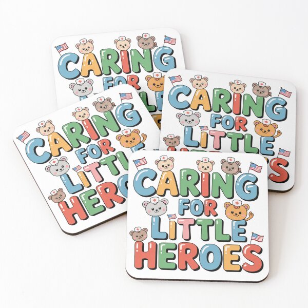 Item preview, Caring for Little Heroes | Cute Pediatric Nurse Bear Design designed and sold by Giuggimade.