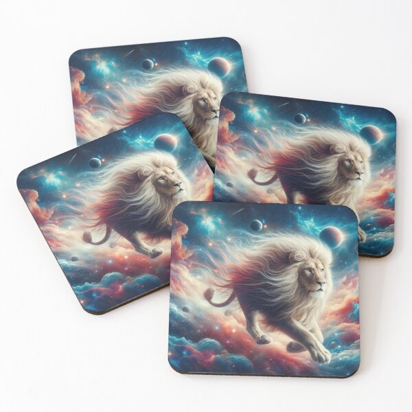 Item preview, Wild lion running at space  designed and sold by Dogandesighn.