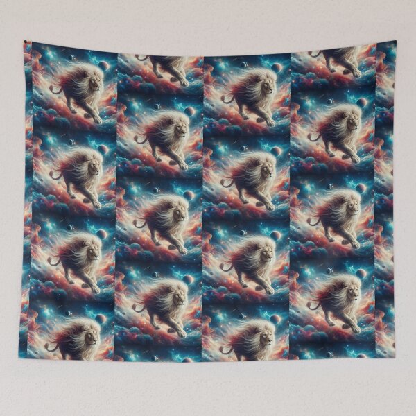 Item preview, Wild lion running at space  designed and sold by Dogandesighn.