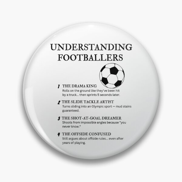 Item preview, Understanding Footballers – Funny Soccer Player Humor designed and sold by PsyFlow35.