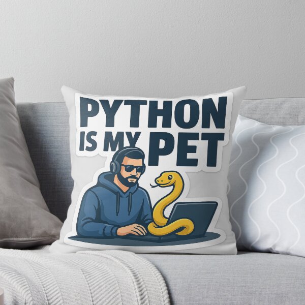 Item preview, PYTHON IS MY PET designed and sold by AmyAmber.
