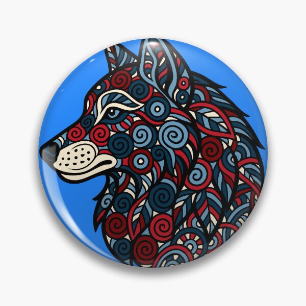 Item preview, Intricate wolf designed and sold by SpectrumShine.