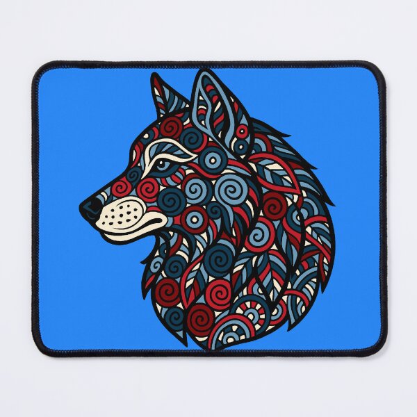 Item preview, Intricate wolf designed and sold by SpectrumShine.