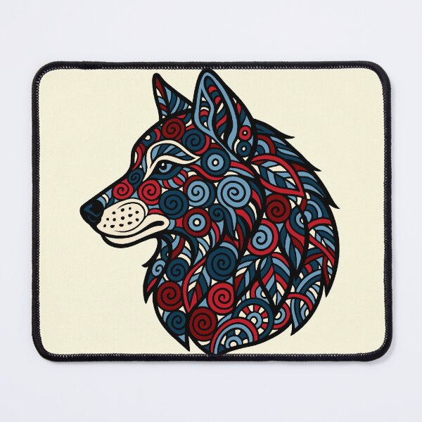 Item preview, Intricate wolf designed and sold by SpectrumShine.
