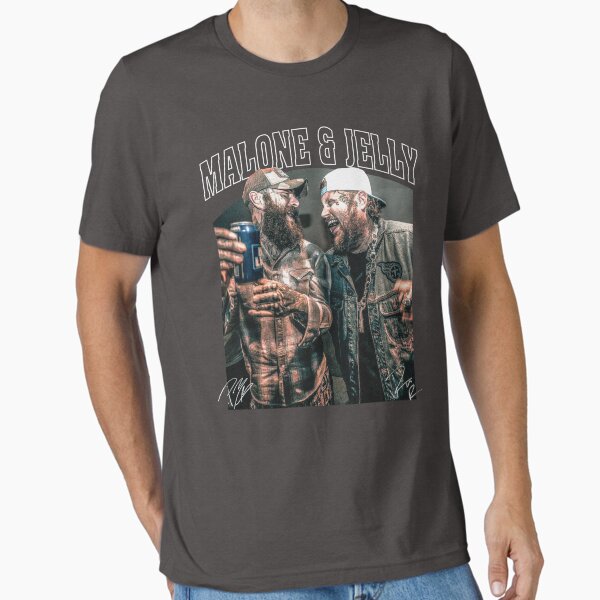 Item preview, Post Malone Jelly Roll Concert Posty Tour Signature Shirt Retro Vintage 90s Country Album Cover Poster designed and sold by DanielleBestOne.