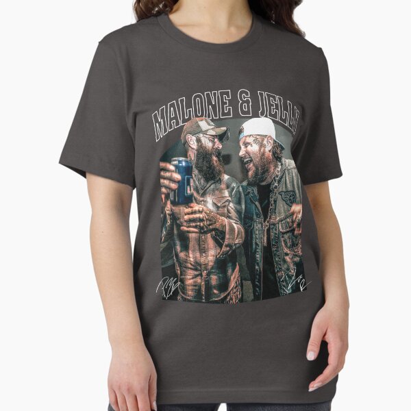 Item preview, Post Malone Jelly Roll Concert Posty Tour Signature Shirt Retro Vintage 90s Country Album Cover Poster designed and sold by DanielleBestOne.
