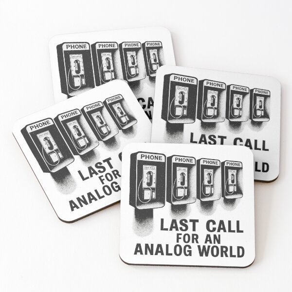 Item preview, Last Call for an Analog World – Vintage Payphone Art - Manhattan designed and sold by denis90ch.