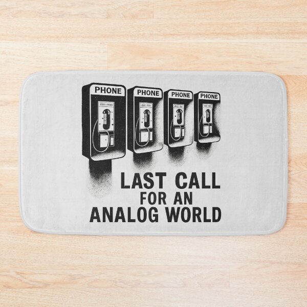Item preview, Last Call for an Analog World – Vintage Payphone Art - Manhattan designed and sold by denis90ch.