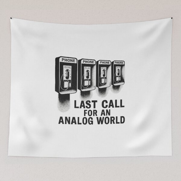 Item preview, Last Call for an Analog World – Vintage Payphone Art - Manhattan designed and sold by denis90ch.
