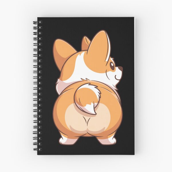 Item preview, Cute Corgi Butt with Heart Shape | Kawaii Cartoon Dog Sticker designed and sold by Shop9999.
