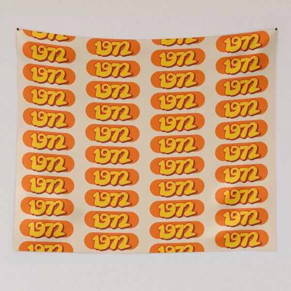 Item preview, Retro 1972 – Pop Art Year in 70s Style designed and sold by Vision Illustrated.