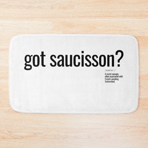Item preview, got saucisson? designed and sold by nature. electrified..