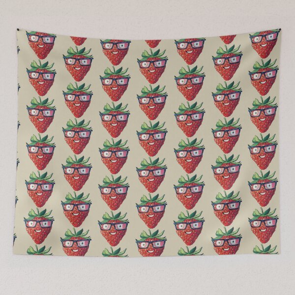 Item preview, The Happy Mr Strawberry designed and sold by MemeHodlr.